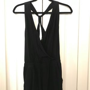 LOFT Black Romper